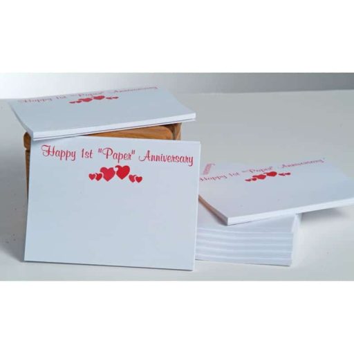 1st Anniversary Post-It Notes
