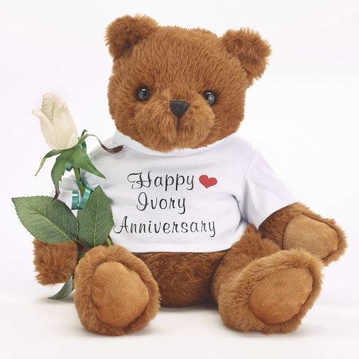 14th Anniversary Teddy Bear