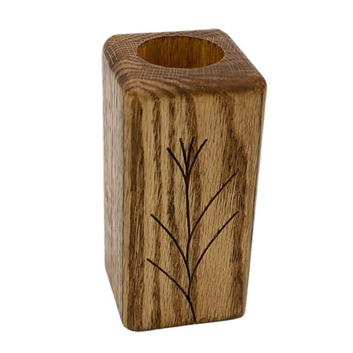 Rectangle Wood Vase