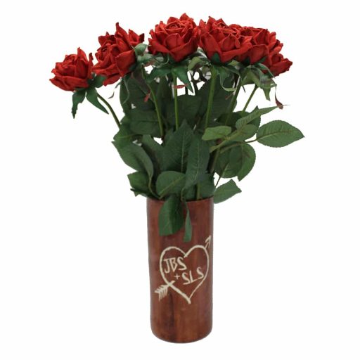 1st Anniversary Lifelike Just Paper Roses