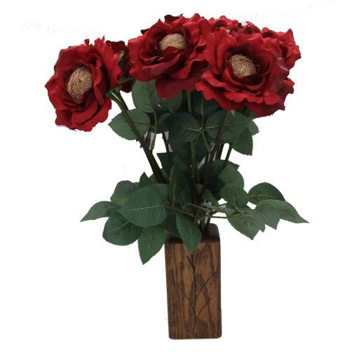 8th Anniversary Just Bronze Roses