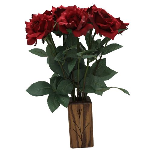 12th Anniversary Just Silk Roses